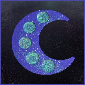 Bougeoir ou plateau à shooter "Lune”