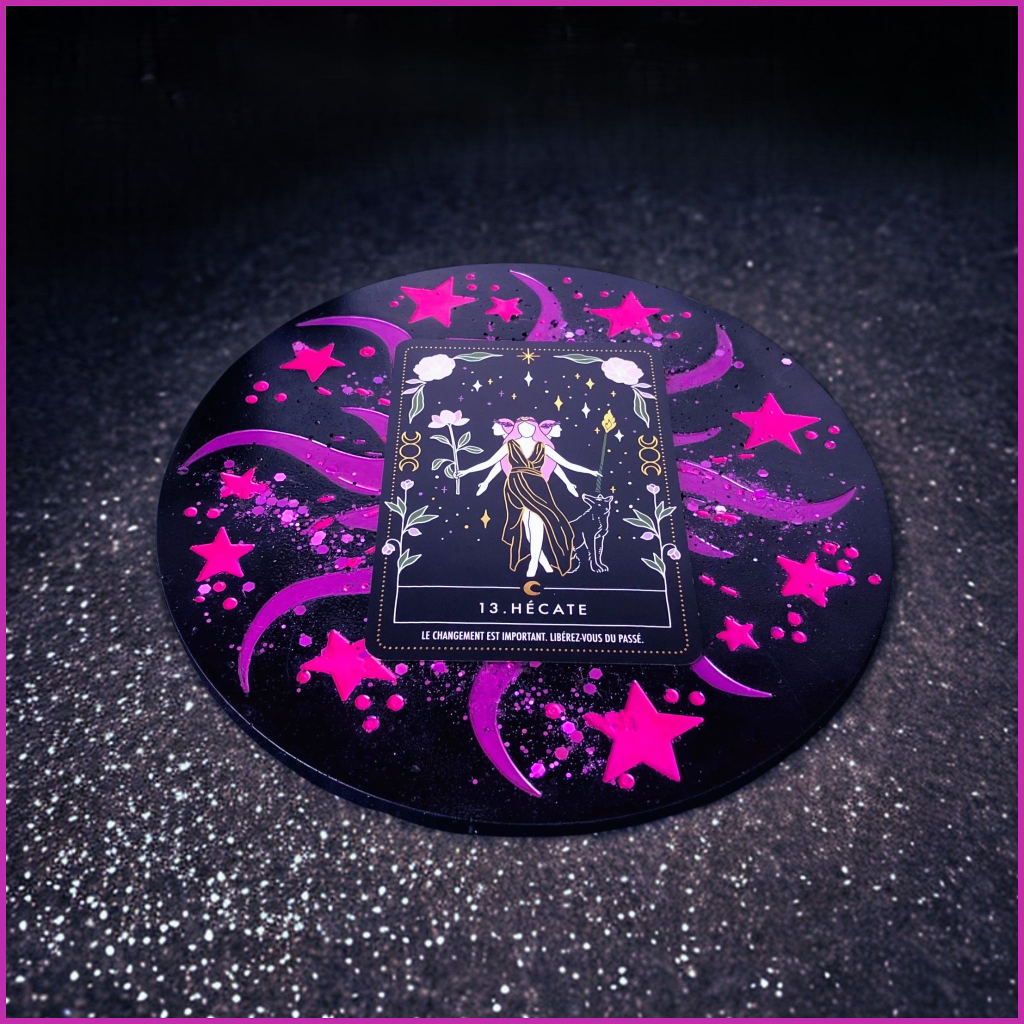 Plateau "Cartomancienne magicienne”